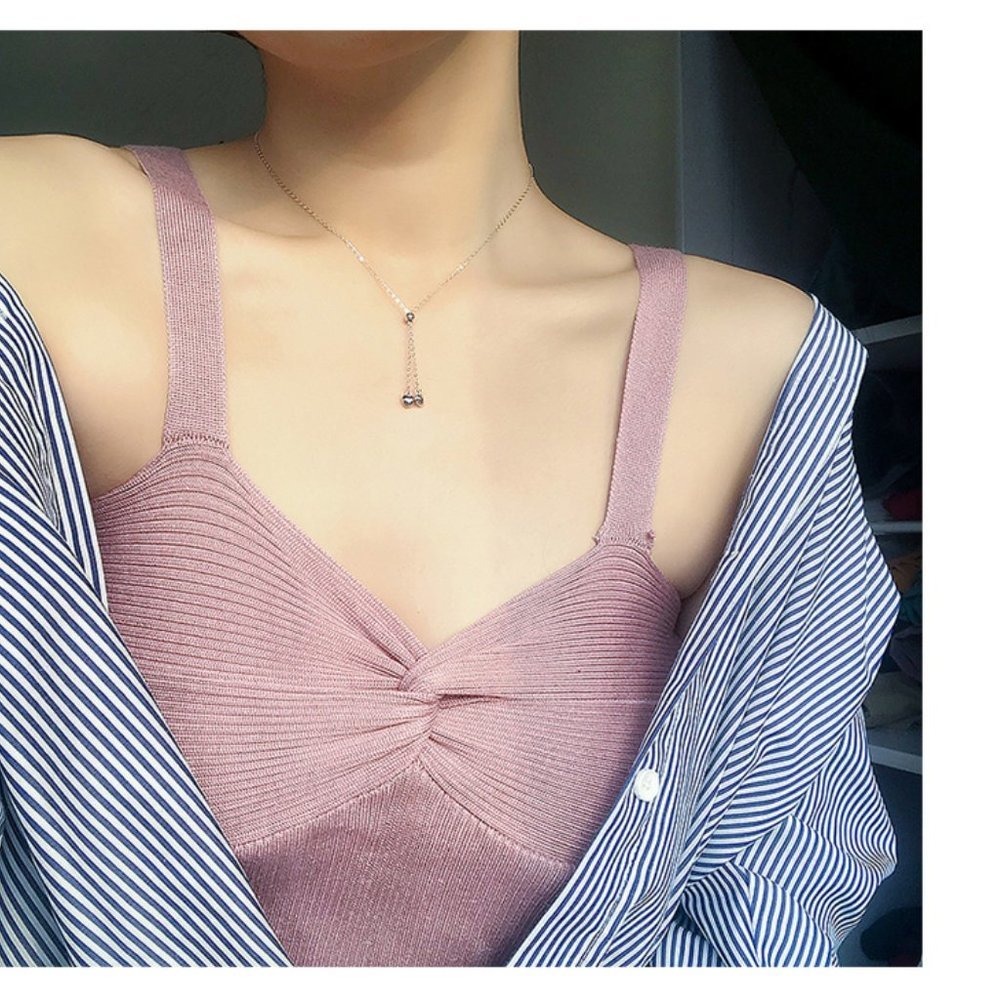 NEW 925 Sterling Silver Adjustable Bead Necklace - Picture 8 of 8